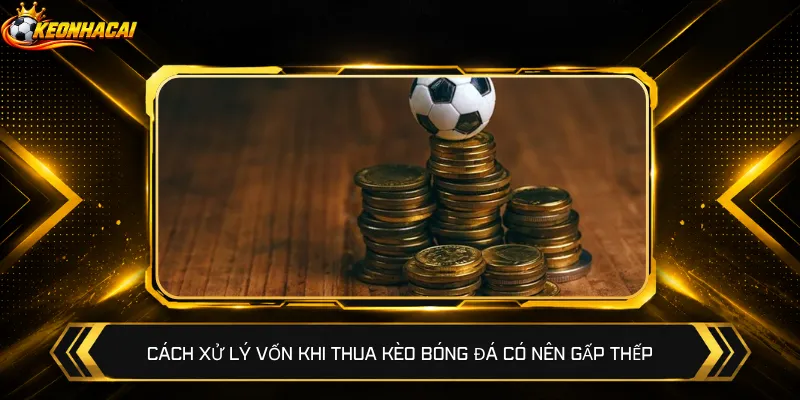 Cách xử lý vốn khi thua kèo bóng đá có nên gấp thếp