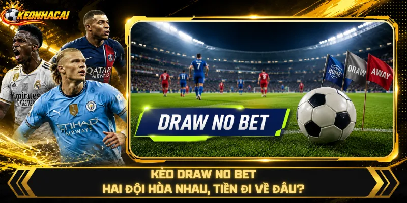 Kèo Draw No Bet – Hai Đội Hòa Nhau, Tiền Đi Về Đâu?