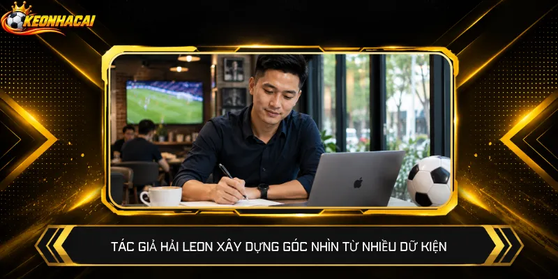 Tác giả Hải Leon xây dựng góc nhìn từ nhiều dữ kiện