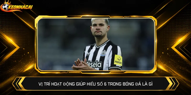 Vị trí hoạt động giúp hiểu số 6 trong bóng đá là gì